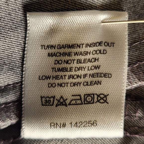 Figs Casma Three-Pocket Scrub Top size XXSmall in Heathered Grey - Picture 6 of 6